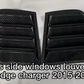 Rear Side Window Louvers for 2015-2021 Dodge Charger