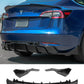 3PCS Rear Diffuser Lip for Tesla Model 3 2017-2023