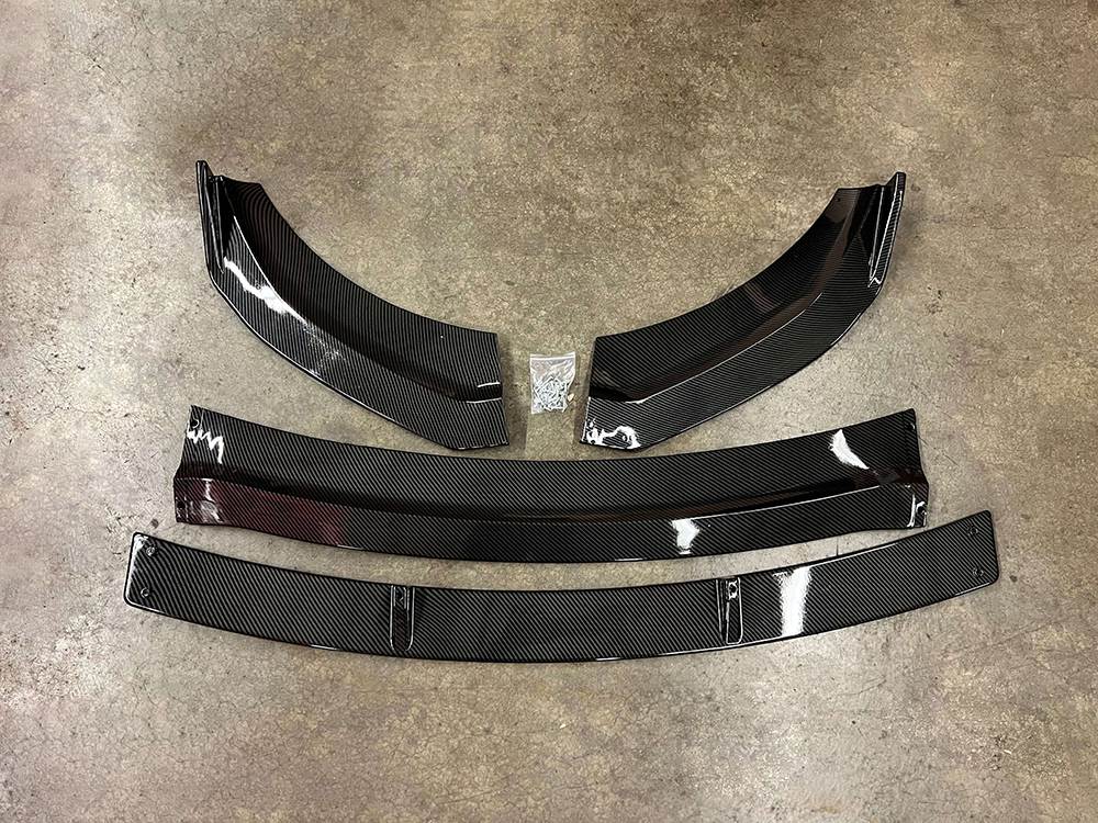 Front Bumper Lip Splitter for 2022-2023 Dodge Charger SRT Widebody 4PCS