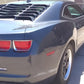 Rear & Side Window Louvers Cover Set for Chevy Camaro 2010-2015