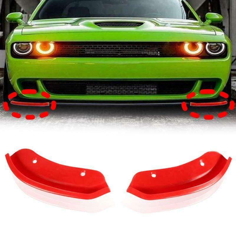 Front Lip Splitter Protector Cover for 2012-2019 Dodge Challenger SRT