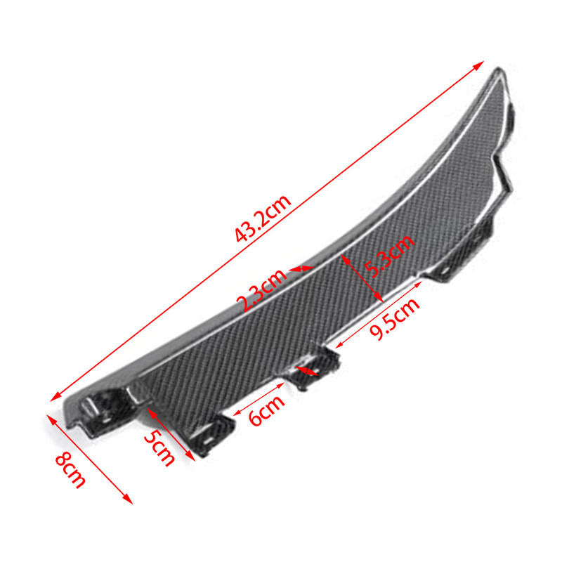 Side Wing Fender Vents for 2015-2021 Ford Mustang GT350