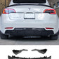 3PCS Rear Diffuser Lip for Tesla Model 3 2017-2023