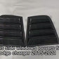 Rear Side Window Louvers for 2015-2021 Dodge Charger